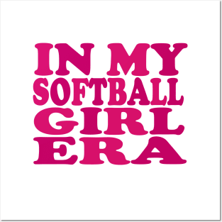 in my softball girl era Posters and Art